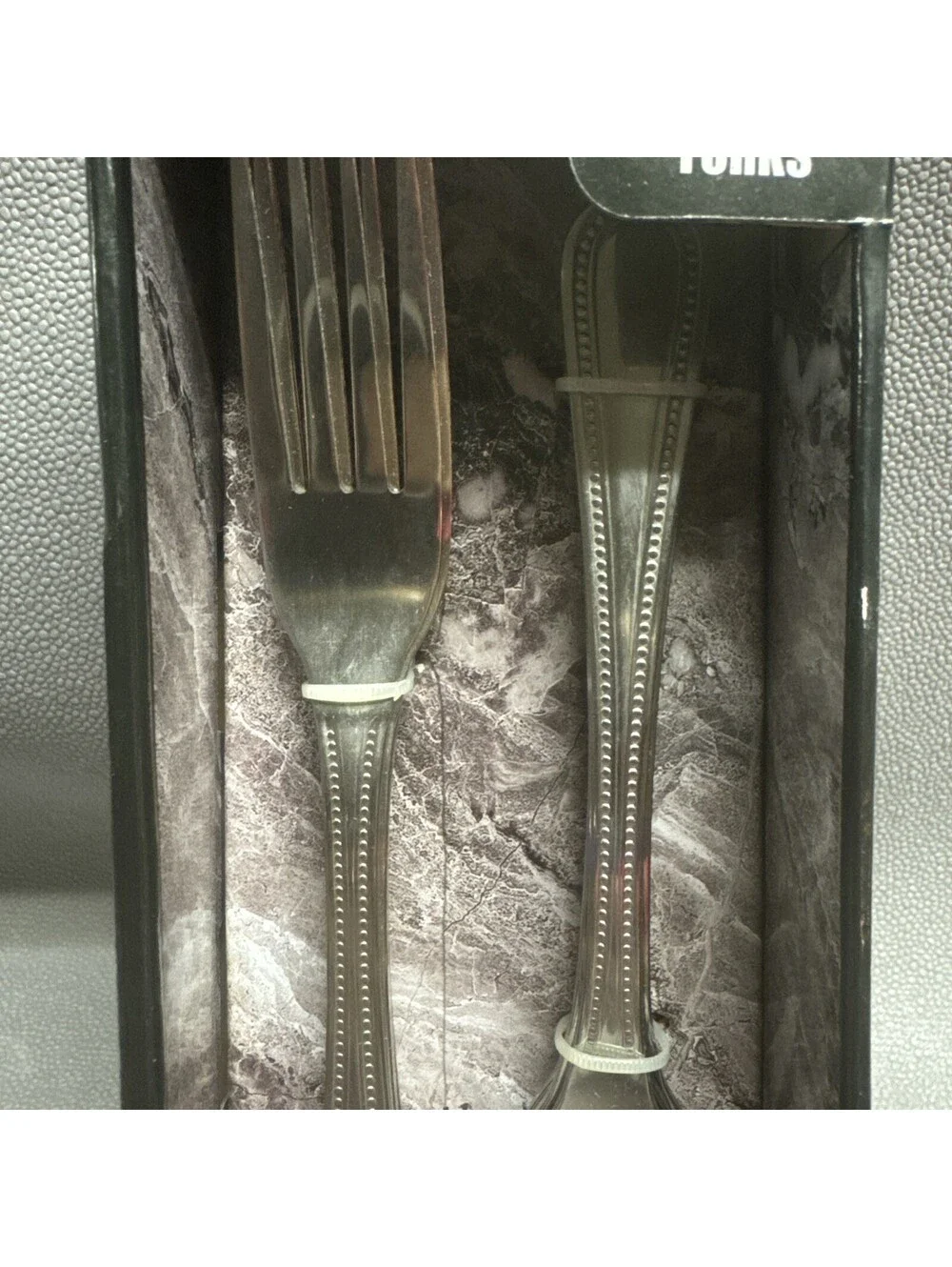 Farberware Cosmopolitan 10 Stainless Steel Dinner Forks Dishwasher Safe Silver